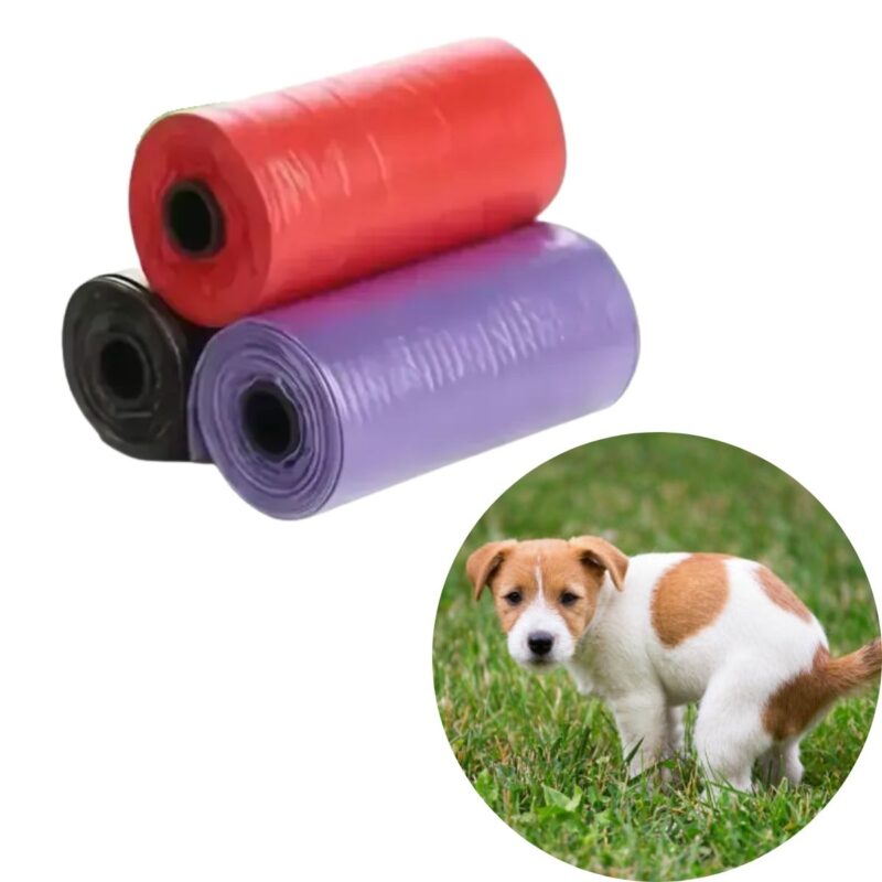 Bolsas Sanitarias Biodegradables Perros Pack x3 Rollos